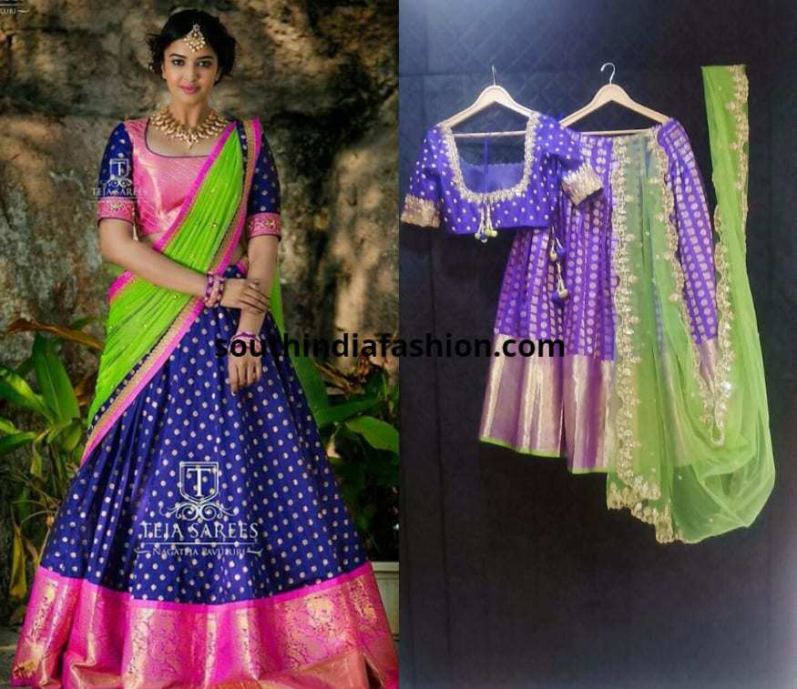 party wear half sarees with price