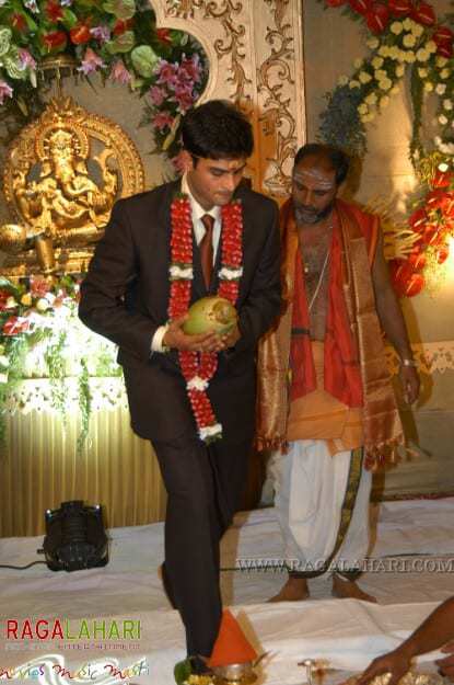 Actor Sudheer Babu and Priyadarshini Wedding Photos