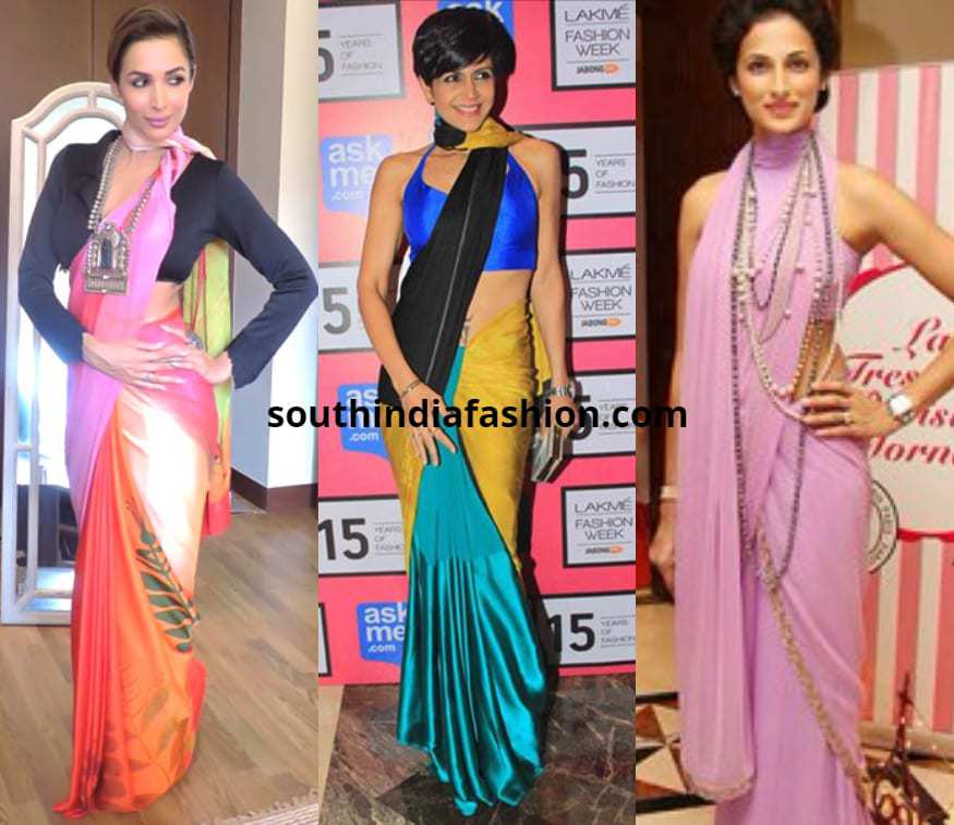 Different Saree Draping Styles 