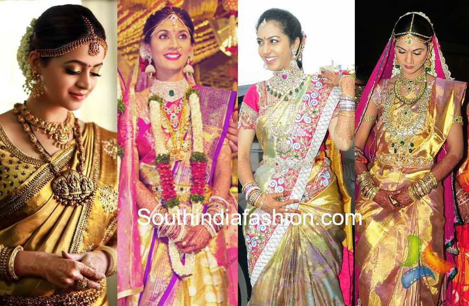 bridal saree look