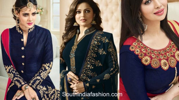 trendy salwar neck patterns