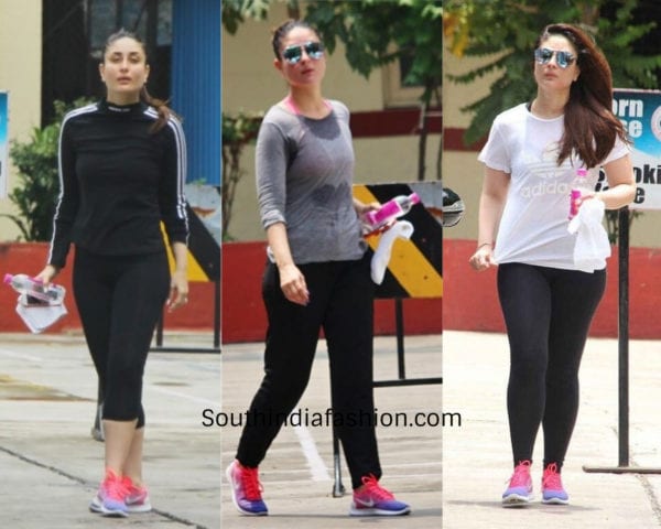 kareena kapoor in gym clothes