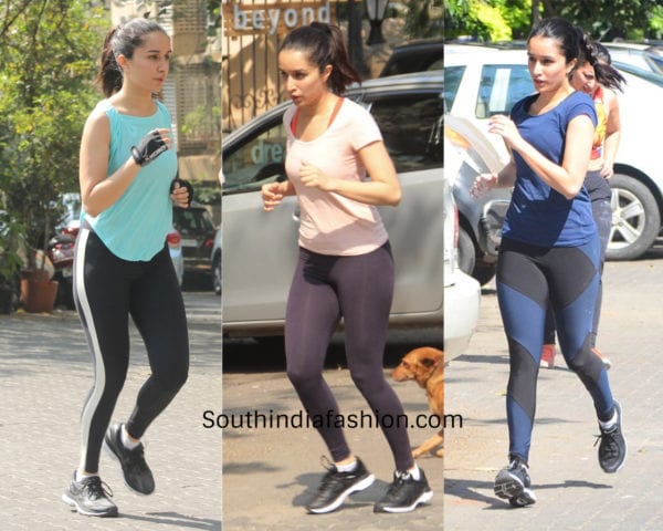 shraddha kapoor gym workout clothes