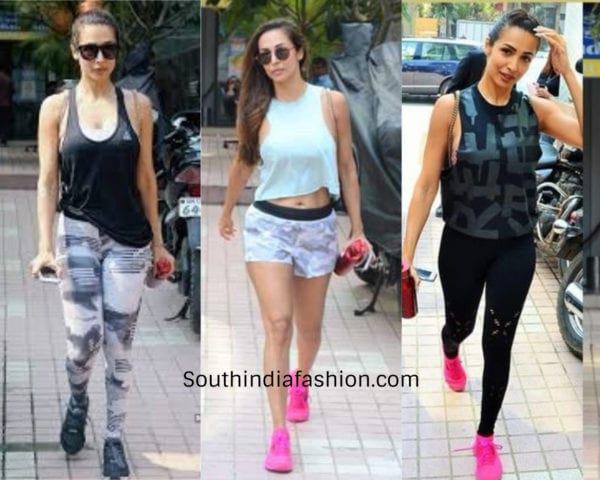 malaika arora gym clothes