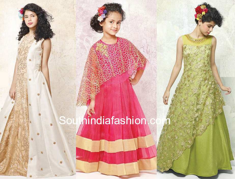 ethnic gowns for girls