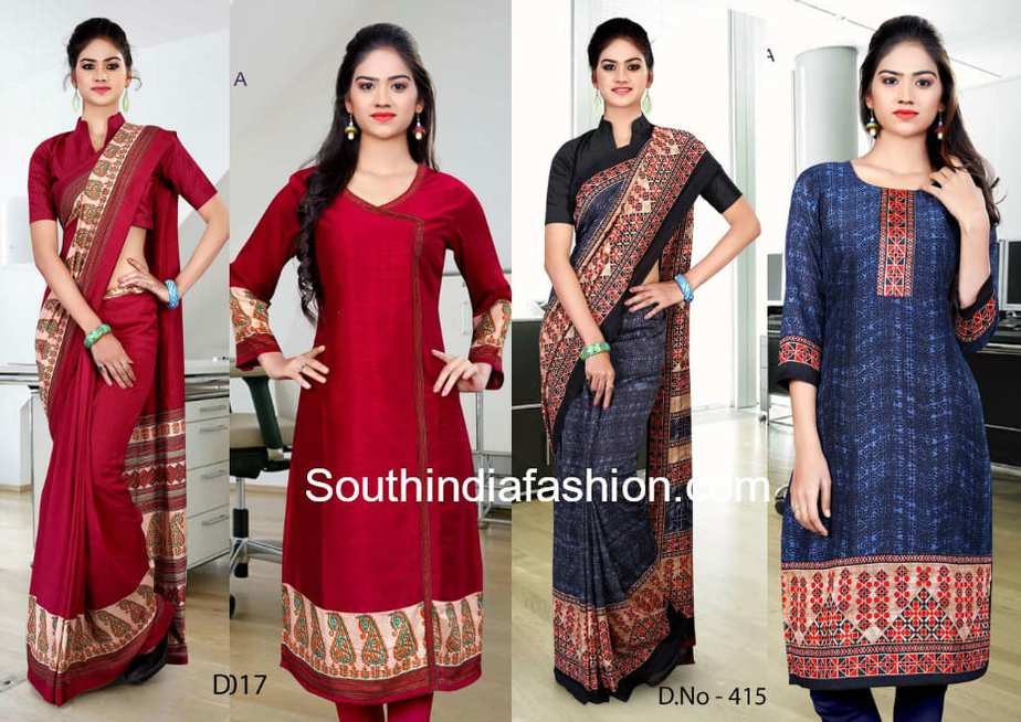 kurtis from saree