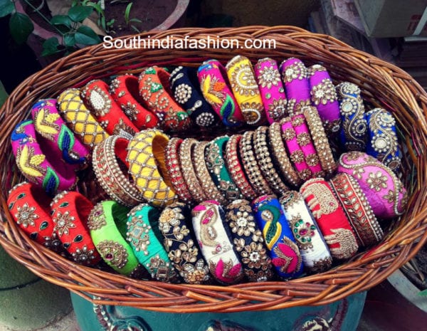 maggam work bangles