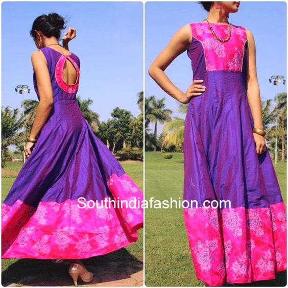 Reuse Old Sarees Creatively: Best DIY Dress Ideas: Discover How! - KALKI  Fashion Blog.