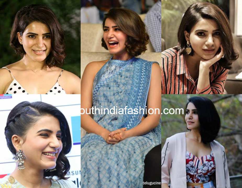 Samantha Akkineni's Short Haircut | Samantha's Short Hairstyle Samantha Akkineni's Short Haircut | Samantha's Short Hairstyle