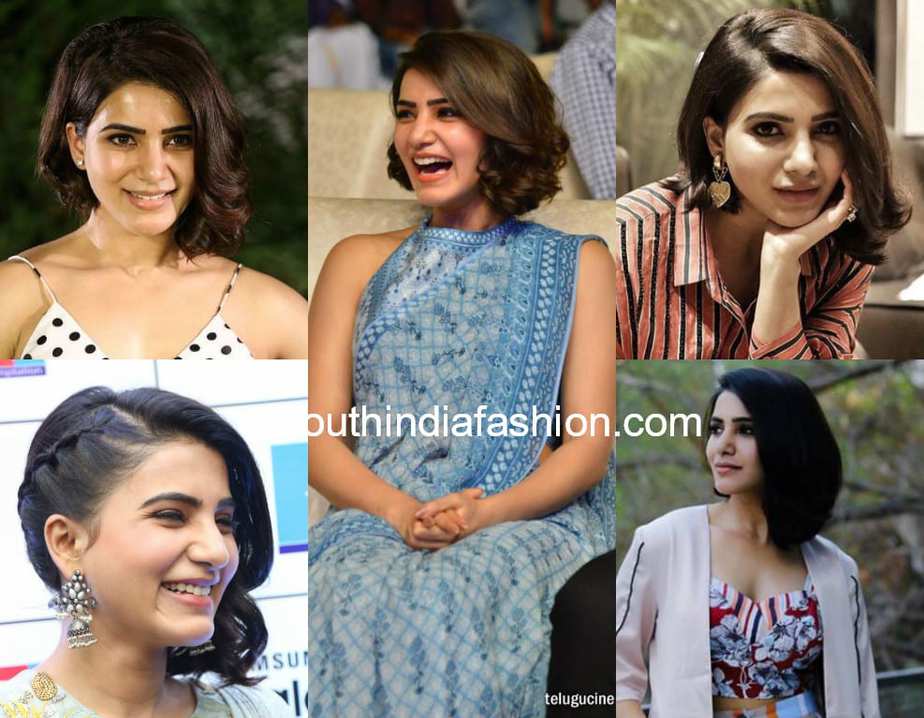 samantha akkineni photos in short hairstyle