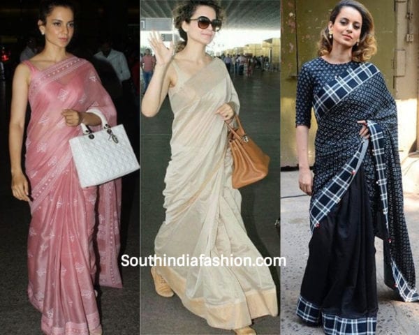 actresses wearing handloom saree