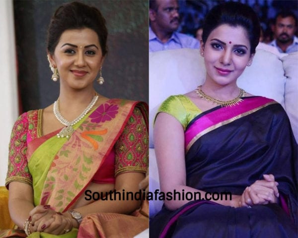 5 Best Hairstyles When You Are Dressed In a Silk Saree!! 5 Best Hairstyles When You Are Dressed In a Silk Saree!!