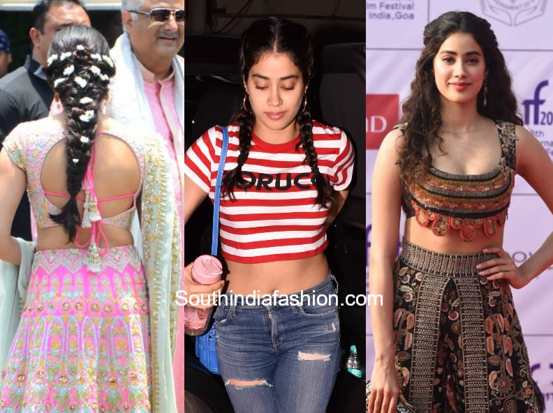 Janhvi Kapoor's uber-chic hairstyle with crop top is perfect for summers.  See pictures – India TV