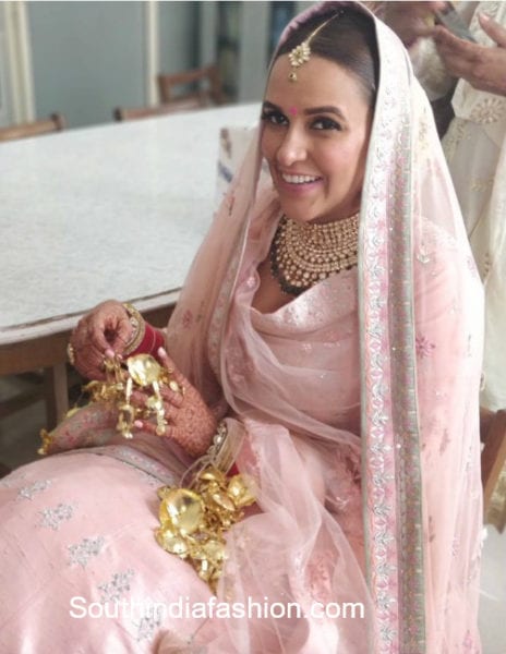 neha dhupia marriage pics