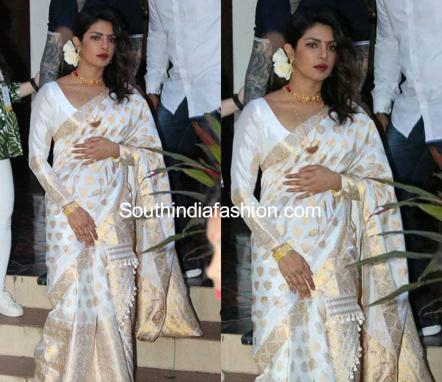 Priyanka Chopra Radiating In A Traditional Mekhela Chador! – South ...