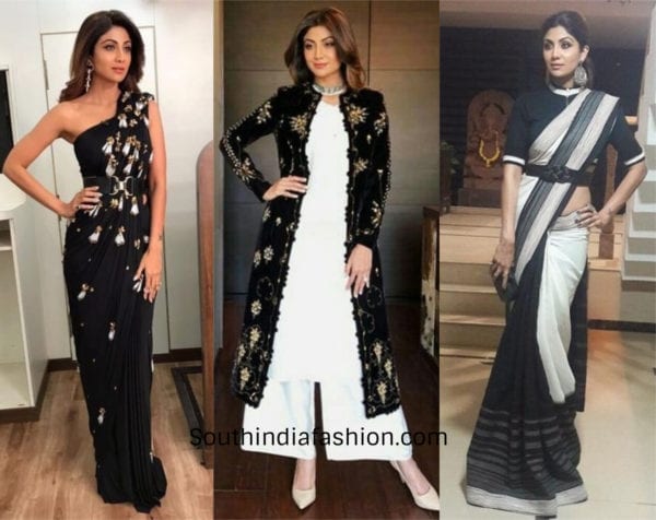 Shilpa Shetty in indowestern looks