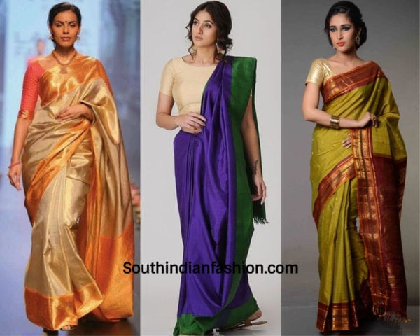 gadwal silk saree