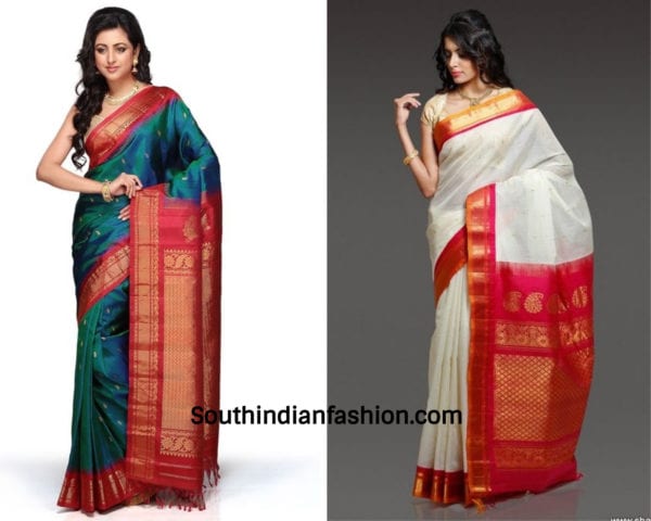 gadwal silk saree