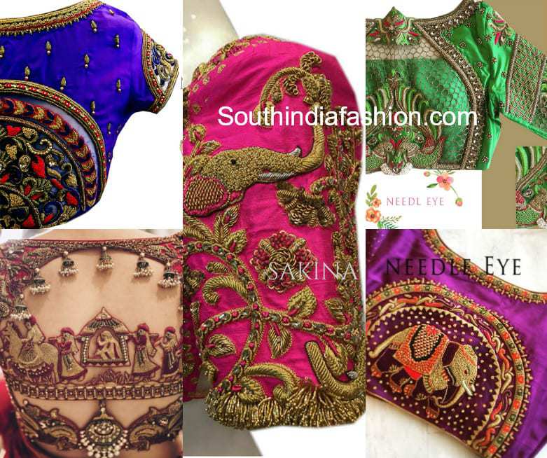 Bridal Saree Blouses ~ Fashion Trends ~ – South India Fashion