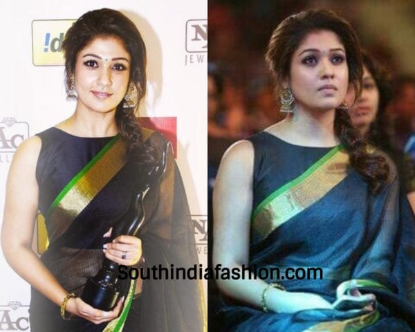 nayanthara braid