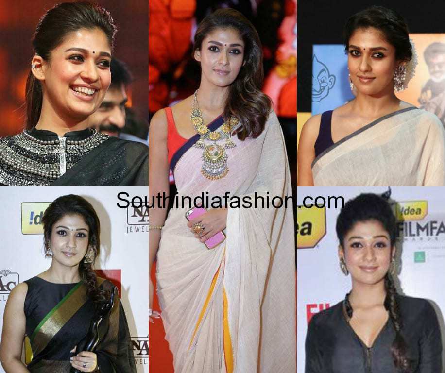 nayanthara hairstyles