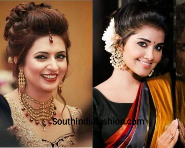 Ten Traditional Hairstyles to Complete Your Half Saree Look Ten Traditional Hairstyles to Complete Your Half Saree Look