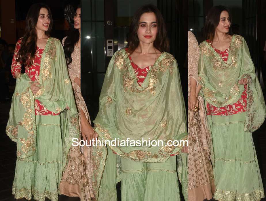 sanjeeda shaikh sharara suit