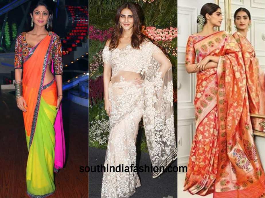 Saree / Blouse for tall &thin Girl