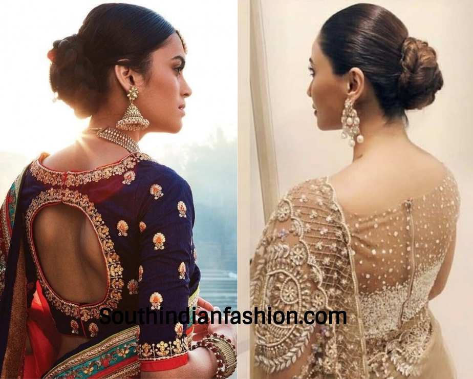Amazing Ways To Wear Hair Buns With Traditional Sarees! Amazing Ways To Wear Hair Buns With Traditional Sarees!