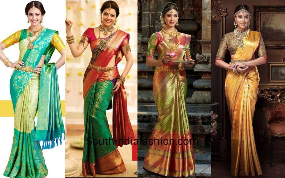 bridal silk saree