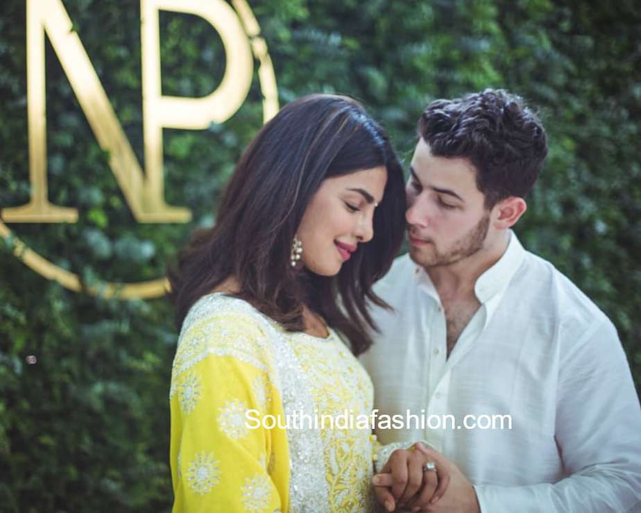 priyanka chopra roka ceremony priyanka chopra nick jonas engagement