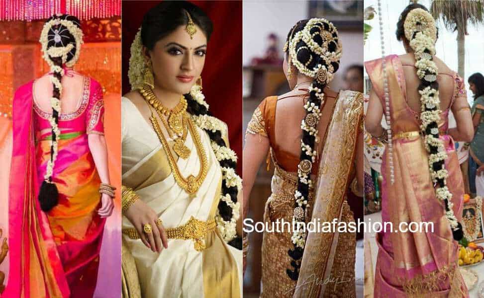 South Indian Bridal Hair Accessories-Get An Elegant Look To The Hairstyle |  Shaadi Baraati