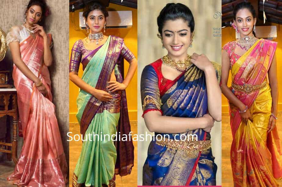 kanchi pattu sarees mugdha art studio