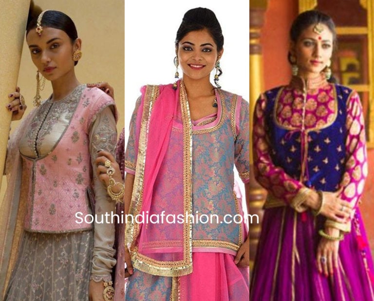 Rajasthani Blouse Designs for Sarees and Lehengas