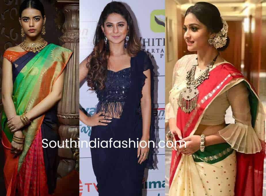 Old saree style sale