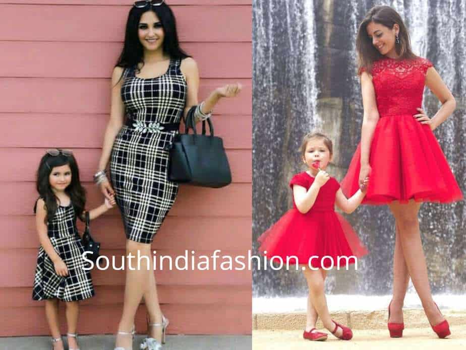Mother Daughter Matching Outfits For Parties and Weddings
