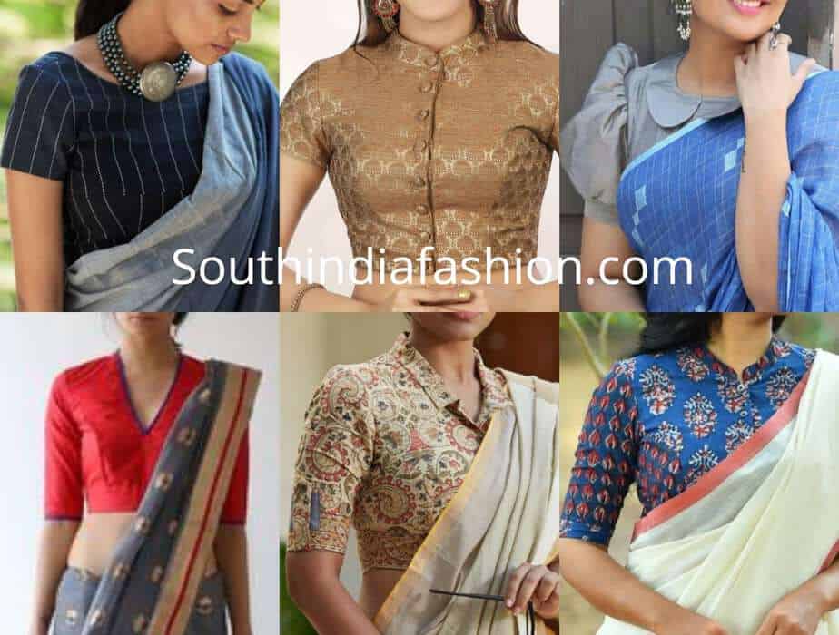 Office Wear Office Saree Jacket Designs 2018