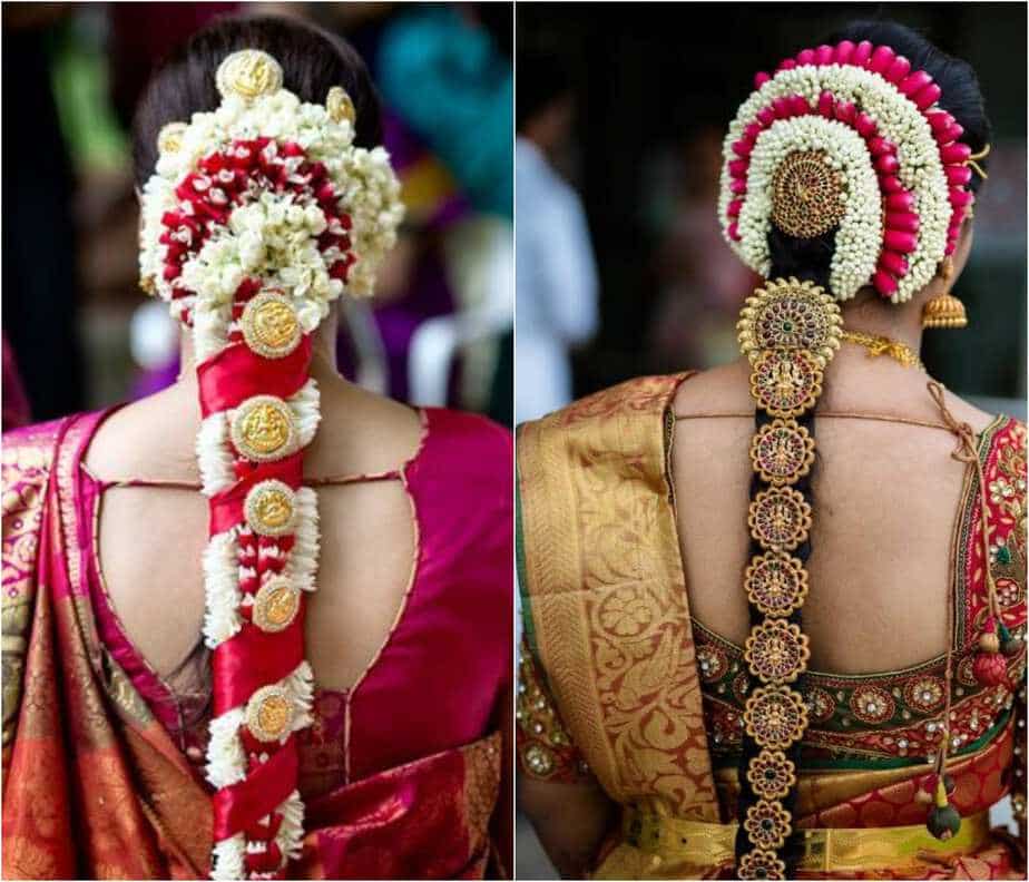 we are swooning over these 10 beautiful gajra wedding