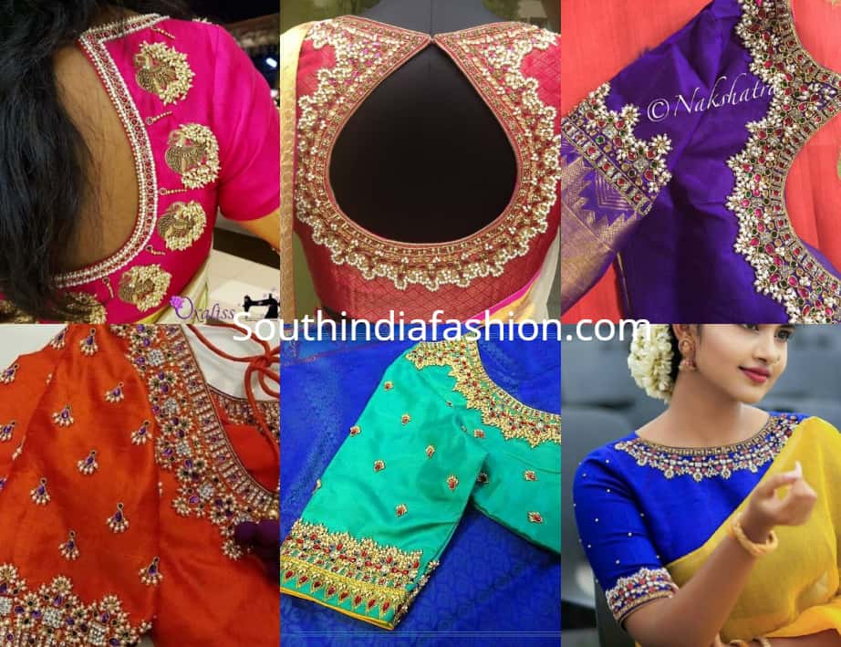 guttapusalu work blouse designs