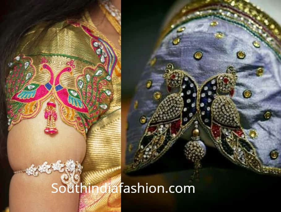 Share 71+ peacock saree blouse designs - noithatsi.vn