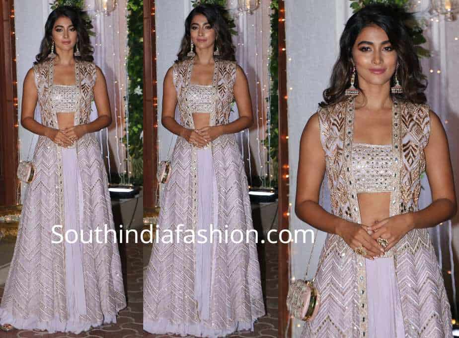 pooja hegde dress at shilpa shetty diwali bash