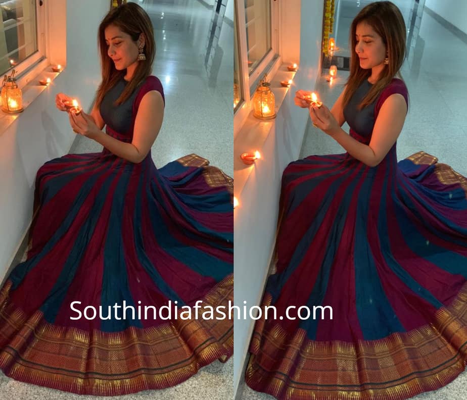 raashi khanna anarkali diwali 2018