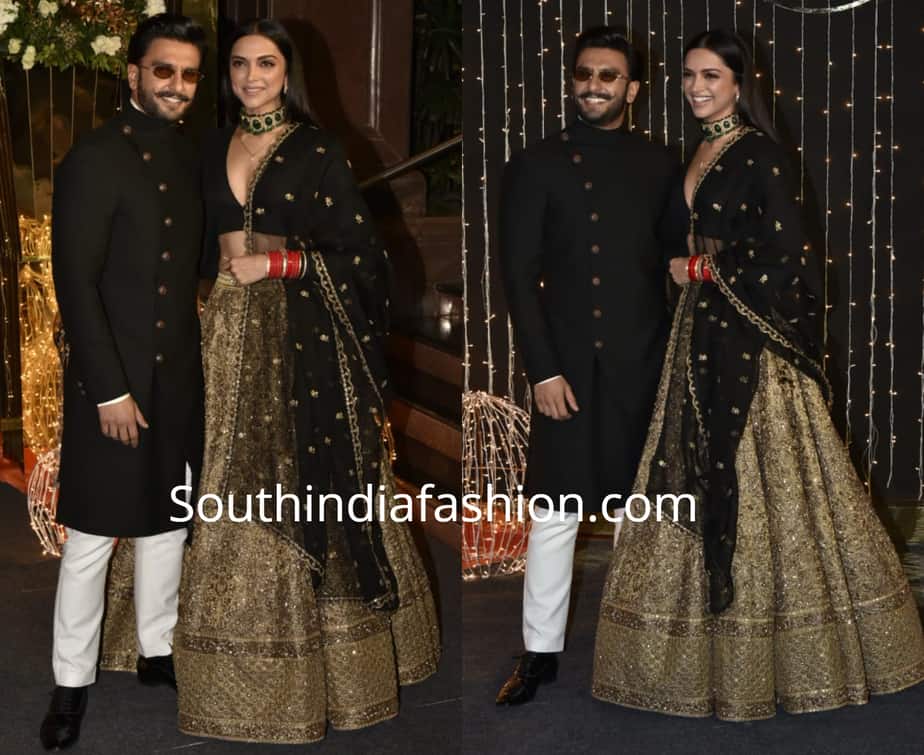 deepika ranveer at priyanka chopra wedding reception