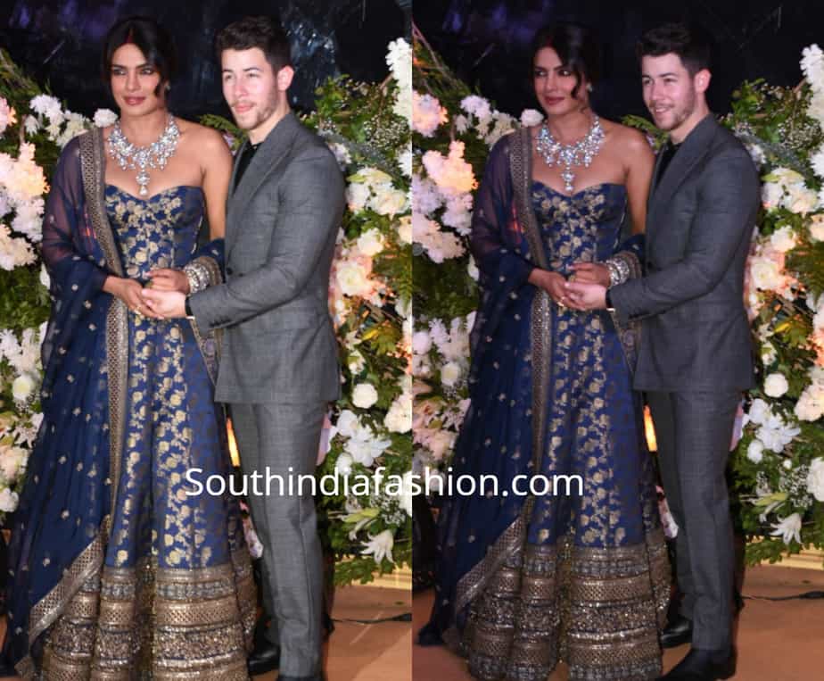 priyanka chopra nock jonas wedding reception in mumbai