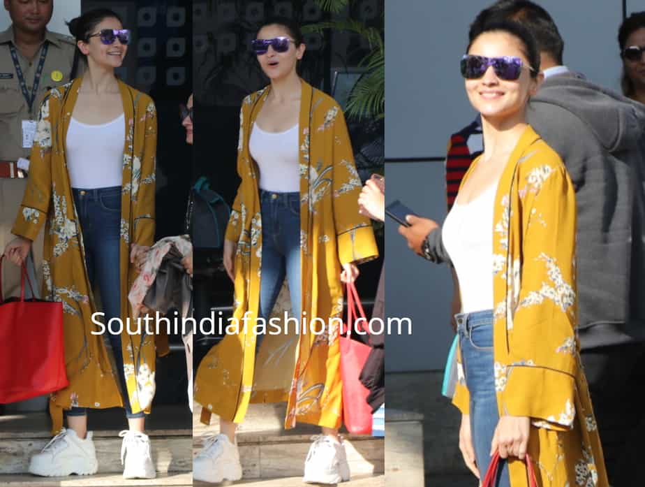 alia bhatt airport jeans