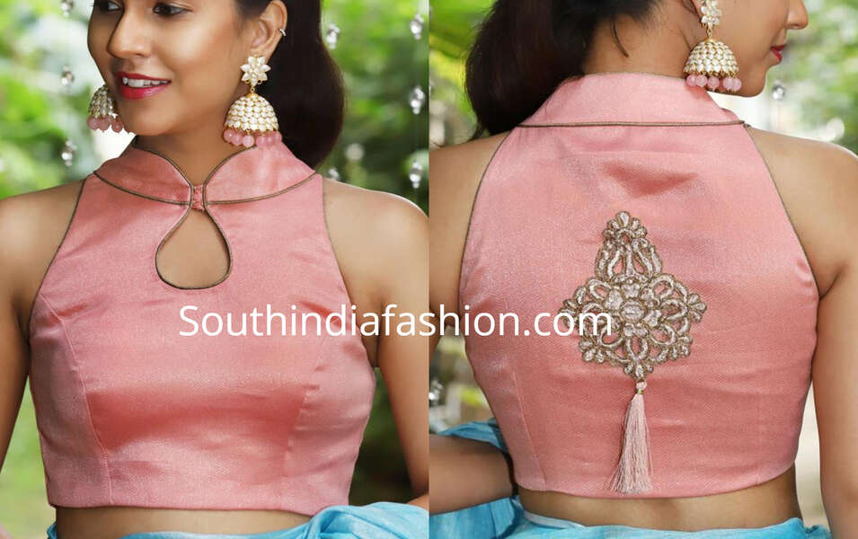 Stylish Party Wear Saree Blouse Designs! – South India Fashion