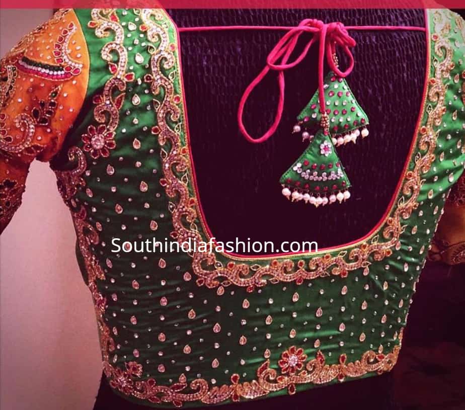 latest maggam work blouse designs 2019