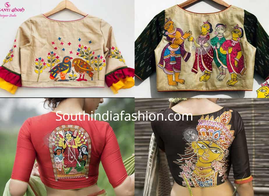 trendy saree blouse designs 2019 