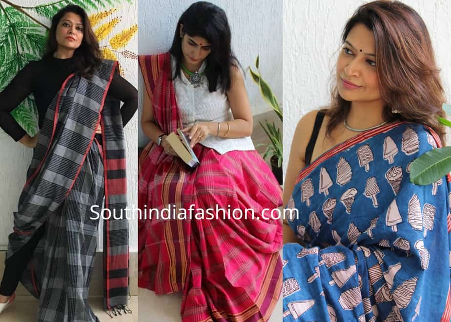 office wear sarees