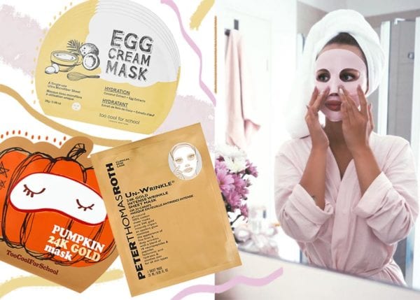 Sheet mask hydrates your skin